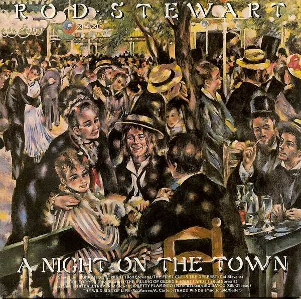 front cover, Stewart, Rod - Night On The Town